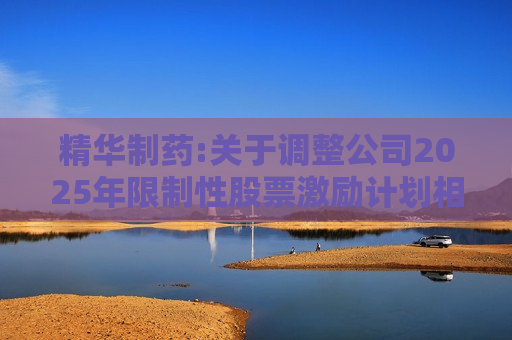 精华制药:关于调整公司2025年限制性股票激励计划相关事项的公告