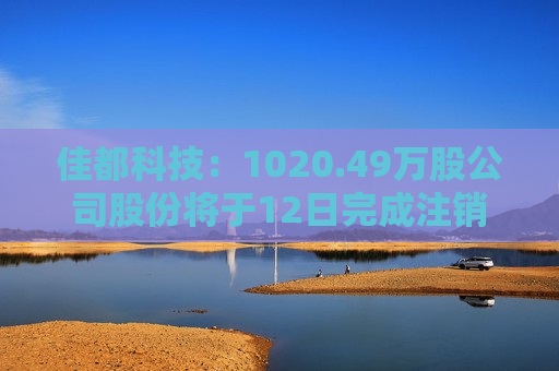 佳都科技：1020.49万股公司股份将于12日完成注销