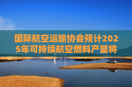 国际航空运输协会预计2025年可持续航空燃料产量将翻倍