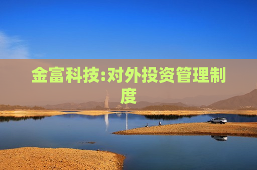 金富科技:对外投资管理制度