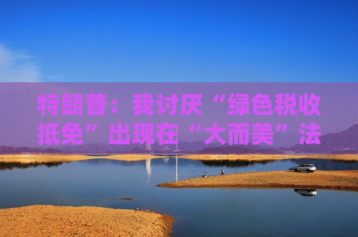 特朗普：我讨厌“绿色税收抵免”出现在“大而美”法案中