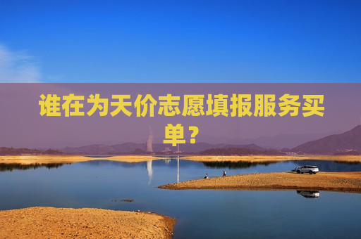 谁在为天价志愿填报服务买单？
