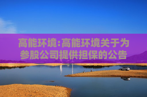 高能环境:高能环境关于为参股公司提供担保的公告