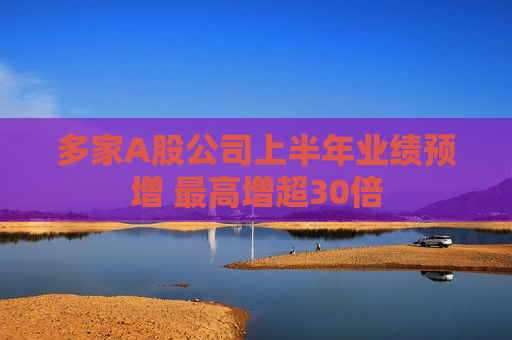 多家A股公司上半年业绩预增 最高增超30倍