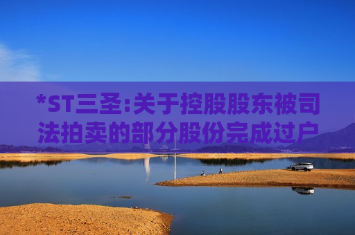 *ST三圣:关于控股股东被司法拍卖的部分股份完成过户暨被动减持的公告