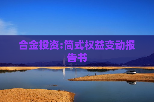 合金投资:简式权益变动报告书