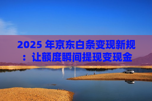 2025 年京东白条变现新规：让额度瞬间提现变现金