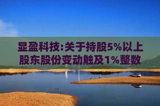 显盈科技:关于持股5%以上股东股份变动触及1%整数倍的公告