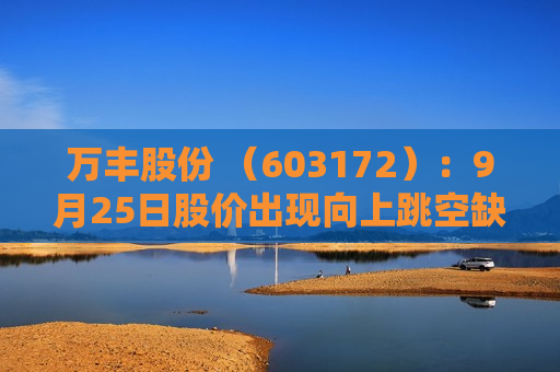 万丰股份 （603172）：9月25日股价出现向上跳空缺口