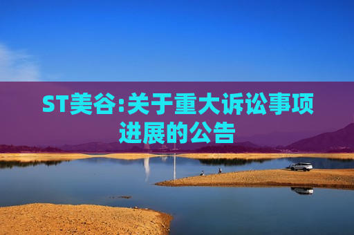 ST美谷:关于重大诉讼事项进展的公告