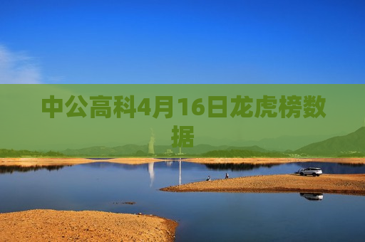 中公高科4月16日龙虎榜数据