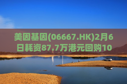 美因基因(06667.HK)2月6日耗资87.7万港元回购10万股