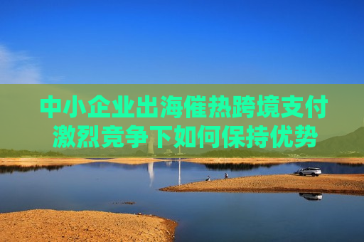中小企业出海催热跨境支付 激烈竞争下如何保持优势？