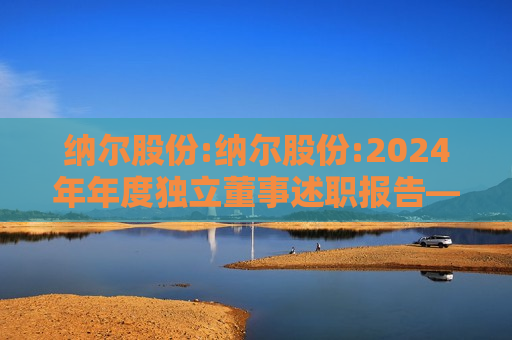 纳尔股份:纳尔股份:2024年年度独立董事述职报告――张薇