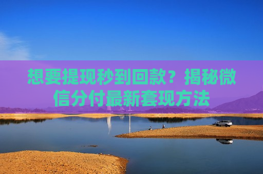 想要提现秒到回款？揭秘微信分付最新套现方法