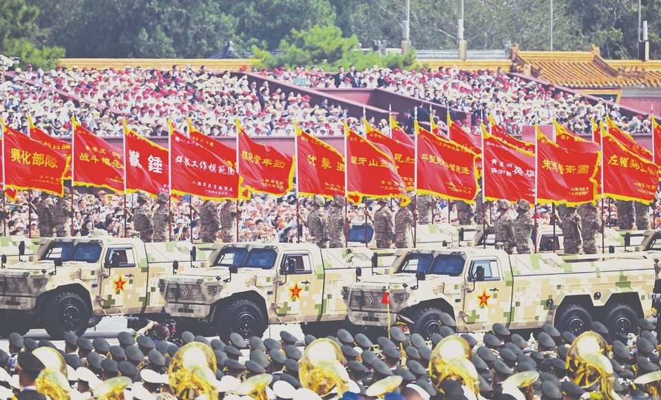 中华民族伟大复兴势不可挡!――阅兵仪式精彩瞬间